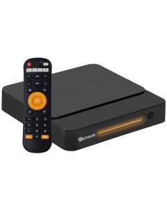 Alpha Play Plus Oficial Receptor 4K Ultra HD de 16GB eMMC 2GB RAM - Preto