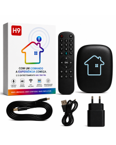 Aparelho HTV 9 Original Garantia de 1 Ano - Assistente Inteligente com Comando de Voz Android 14| Ultimas Unidade COMPRE AGORA