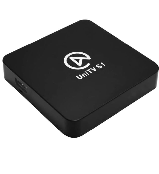 Aparelho Receptor Unitv S1 com Todos Canais Filmes e Series